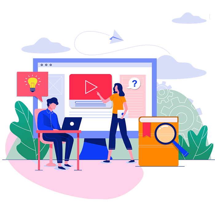 digital marketing dashboard showing growth metrics and campaign performance